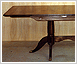 Walnut extending table